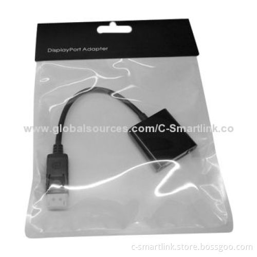 Display Port to DVI Cable/DP to DVI Adapter, Up to 1,920 x 1,200 and 1,080 Pixels Resolution